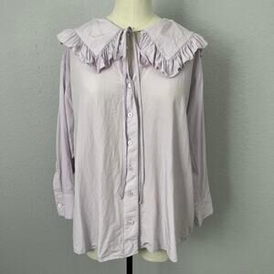 Urban revivo ruffle collar